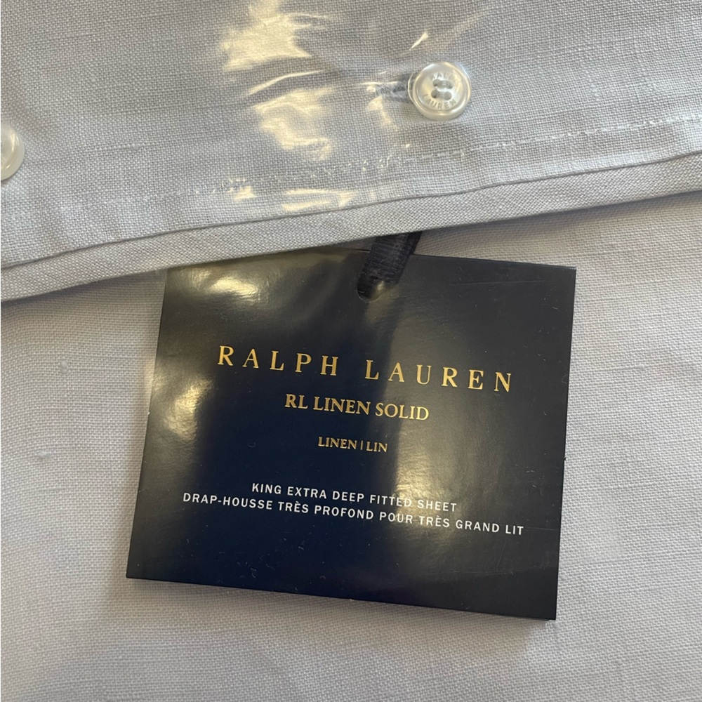 Ralph Lauren Blue Luxury Bedding Sheets